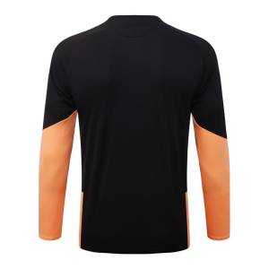 Survetement Arsenal Training 2026 2027 Noir Orange (3)