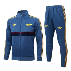 Survetement Arsenal Veste 2026 2027 Bleu Jaune (1)