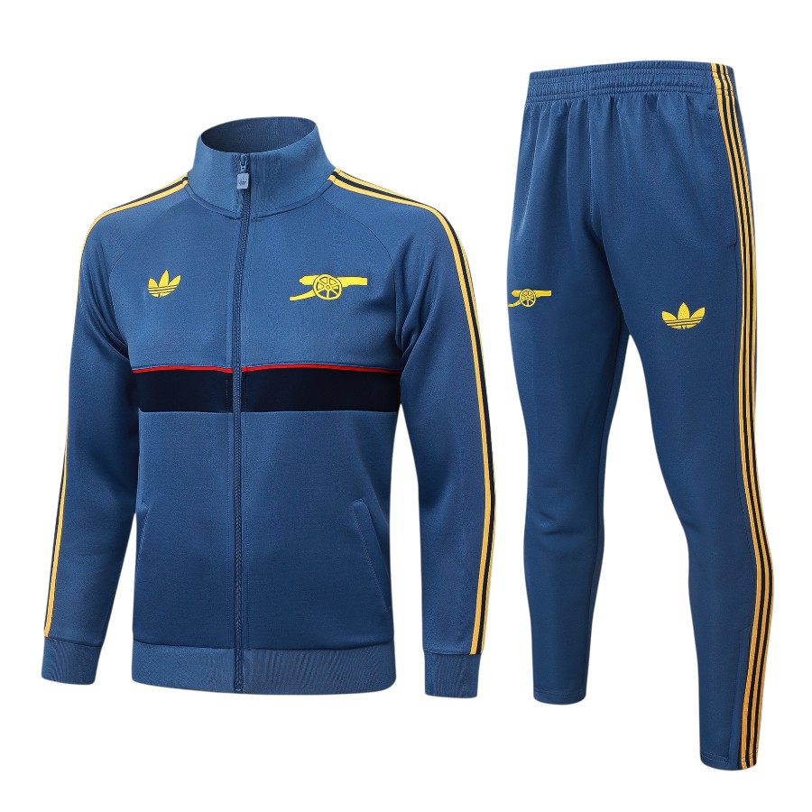 Survetement Arsenal Veste 2026 2027 Bleu Jaune (1) Survetement Arsenal Veste 2026 2027 Bleu Jaune (1)