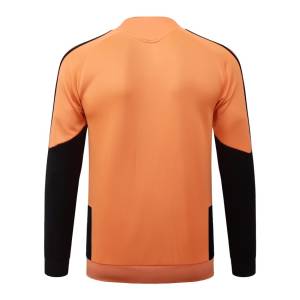 Survetement Arsenal Veste 2026 2027 Orange Noir (3) Survetement Arsenal Veste 2026 2027 Orange Noir (3)