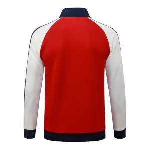 Survetement Arsenal Veste 2026 2027 Rouge Blanc (2) Survetement Arsenal Veste 2026 2027 Rouge Blanc (2)