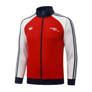 Survetement Arsenal Veste 2026 2027 Rouge Blanc (3) Survetement Arsenal Veste 2026 2027 Rouge Blanc (3)