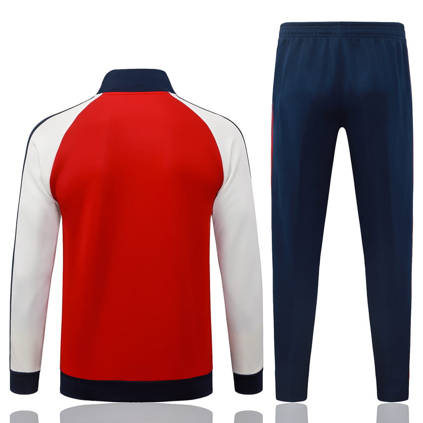 Survetement Arsenal Veste 2026 2027 Rouge Blanc (4) Survetement Arsenal Veste 2026 2027 Rouge Blanc (4)