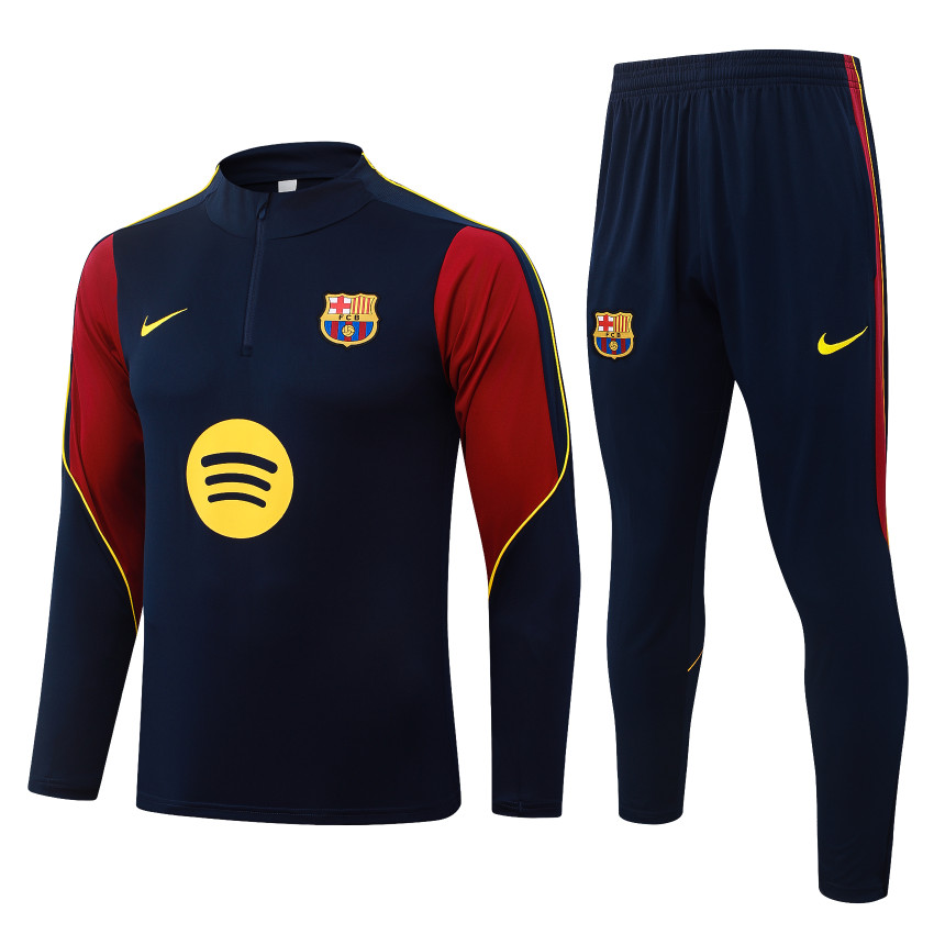 Survetement Barca Training 2026 2027 Bleu Nuit (1)