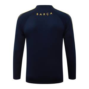 Survetement Barca Training 2026 2027 Bleu Nuit (3)