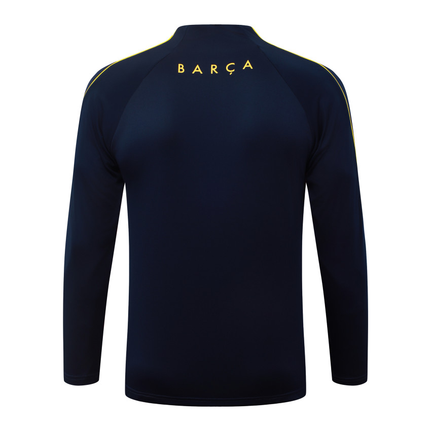 Survetement Barca Training 2026 2027 Bleu Nuit (3)
