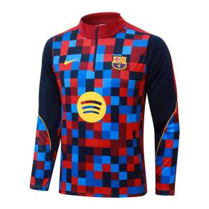 Survetement Barca Training 2026 2027 Bleu Rouge (2)