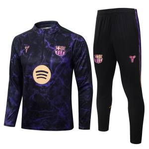 Survetement Barca Training 2026 2027 Noir violet (1)
