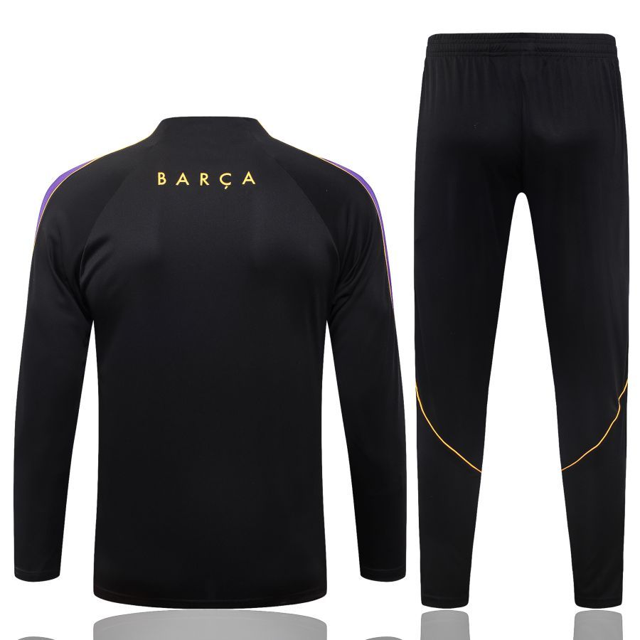 Survetement Barca Training 2026 2027 Noir violet (2)