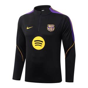 Survetement Barca Training 2026 2027 Noir violet (4)
