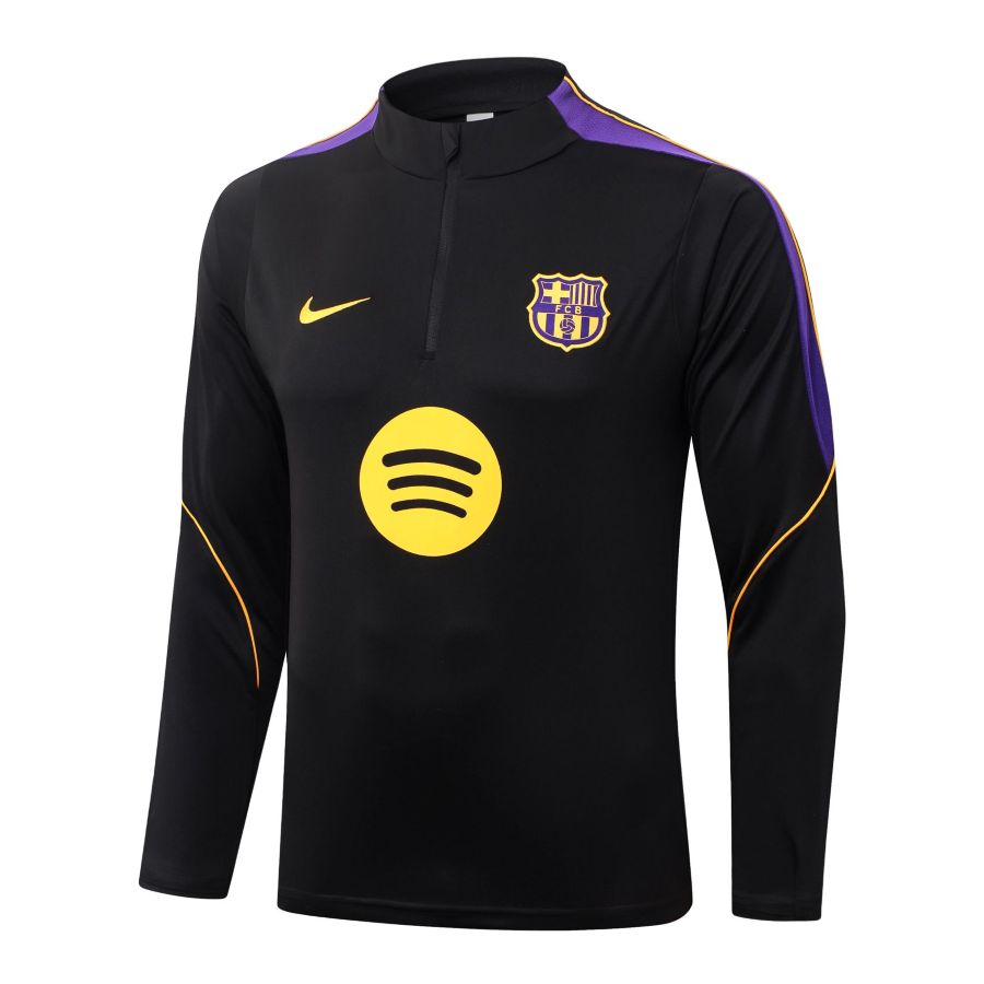 Survetement Barca Training 2026 2027 Noir violet (4)