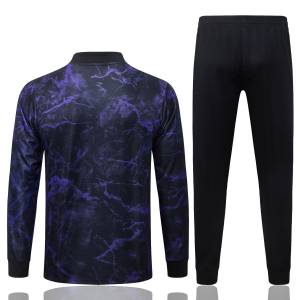 Survetement Barca Veste 2025 2026 Noir Violet (2)