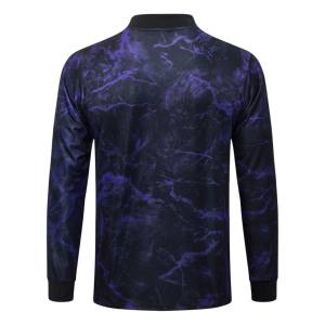 Survetement Barca Veste 2025 2026 Noir Violet (3)