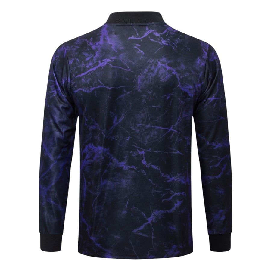 Survetement Barca Veste 2025 2026 Noir Violet (3)