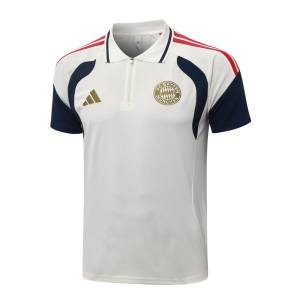 Survetement Bayern Munich Polo 2026 2027 Beige (4)