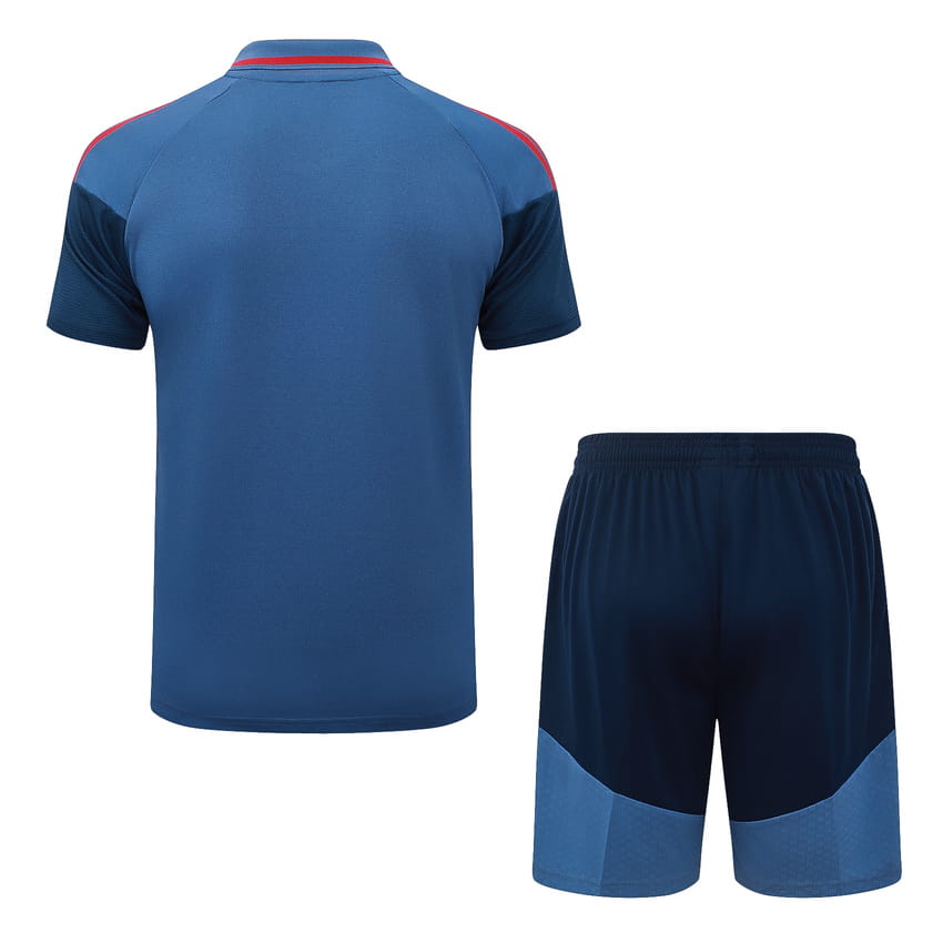 Survetement Bayern Munich Polo 2026 2027 Bleu Clair (3)