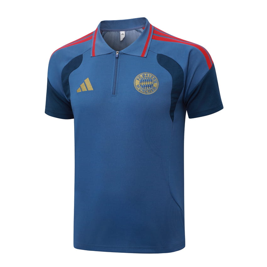 Survetement Bayern Munich Polo 2026 2027 Bleu Clair (4)