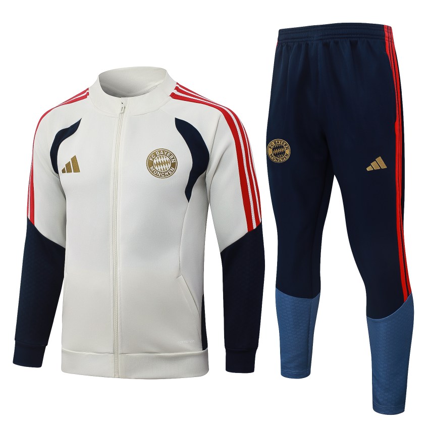 Survetement Bayern Munich Veste 2026 2027 Beige (1)