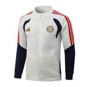 Survetement Bayern Munich Veste 2026 2027 Beige (4)