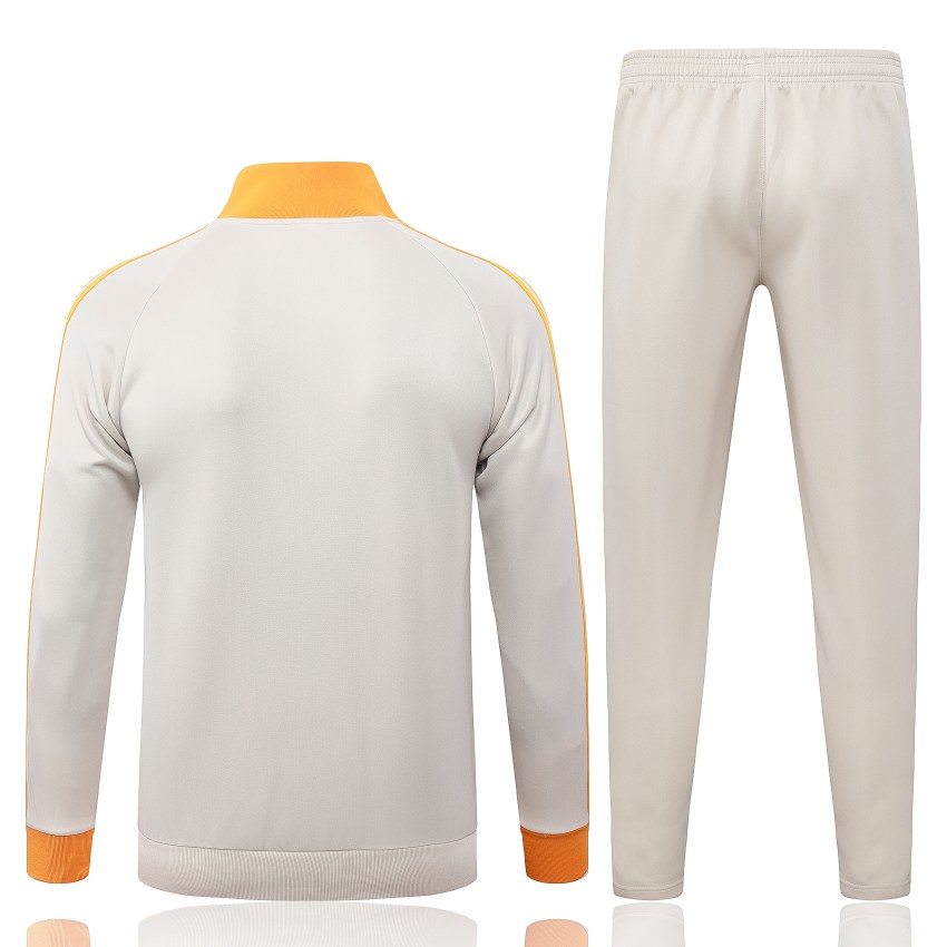Survetement Bayern Munich Veste 2026 2027 Beige Orange (2)