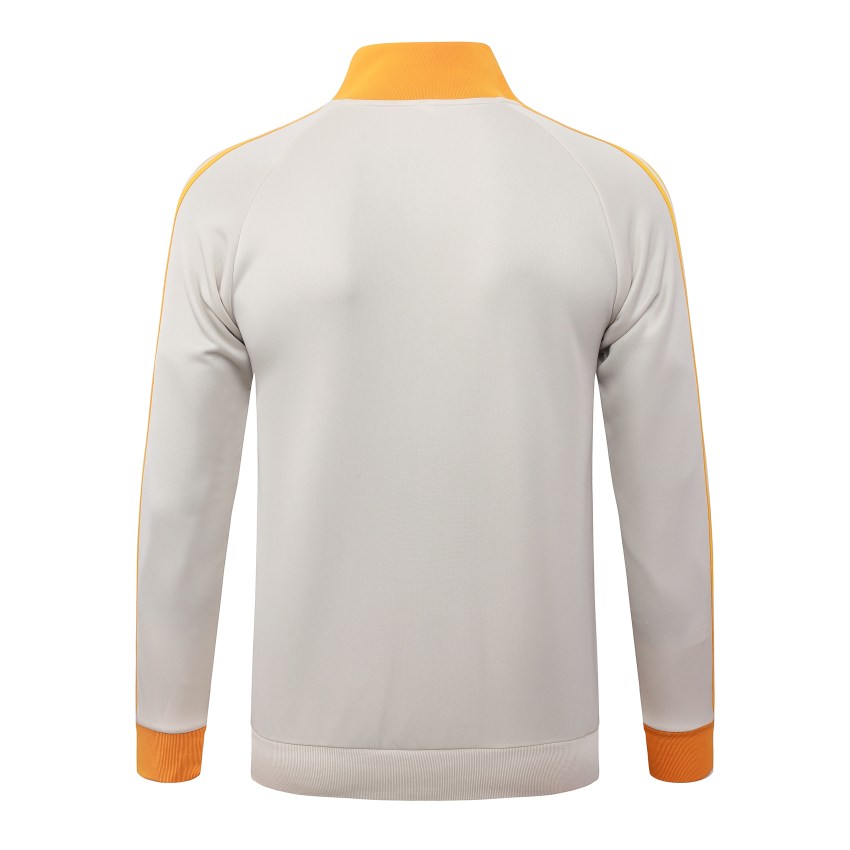 Survetement Bayern Munich Veste 2026 2027 Beige Orange (3)