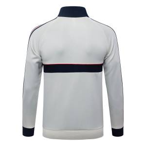 Survetement Bayern Munich Veste 2026 2027 Blanc Bleu (3)