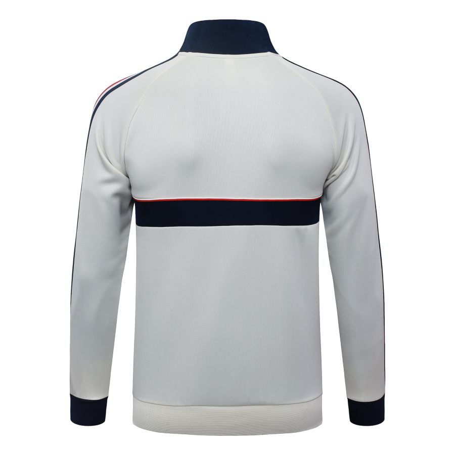 Survetement Bayern Munich Veste 2026 2027 Blanc Bleu (3)