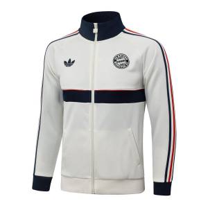 Survetement Bayern Munich Veste 2026 2027 Blanc Bleu (4)