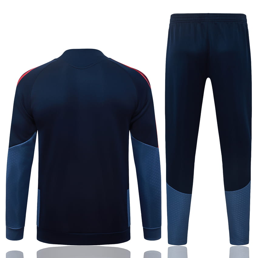 Survetement Bayern Munich Veste 2026 2027 Bleu Sombre (2)