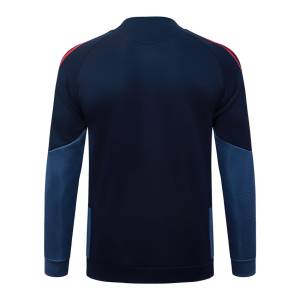 Survetement Bayern Munich Veste 2026 2027 Bleu Sombre (4)
