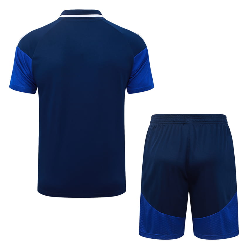 Survetement Boca Junior Polo 2026 2027 Bleu marine (4)