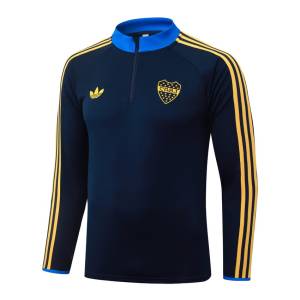 Survetement Boca Junior Training 2026 2027 Bleu Sombre (2)