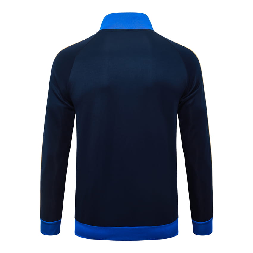 Survetement Boca Junior Veste 2026 2027 Bleu Sombre (4)