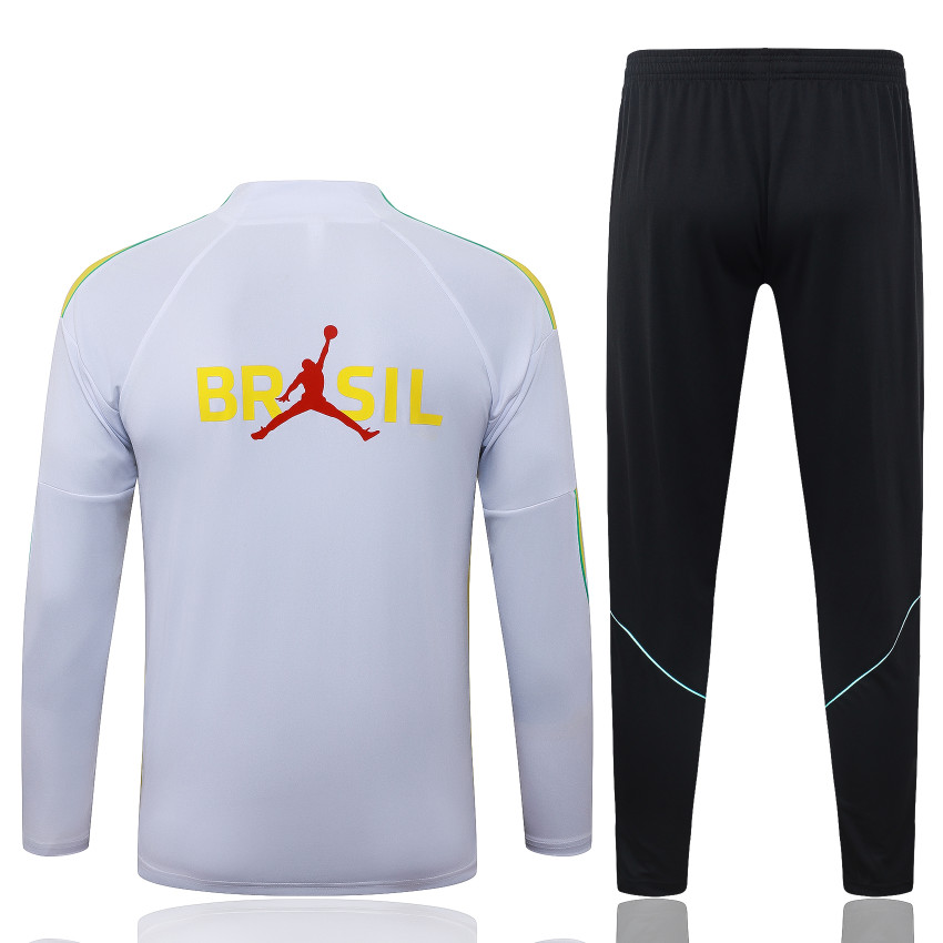 Survetement Bresil Training 2026 2027 Blanc (2)