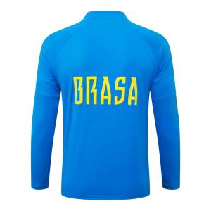 Survetement Bresil Training 2026 2027 Bleu Ciel (3)