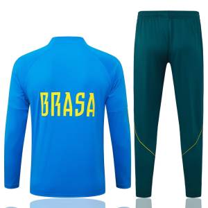 Survetement Bresil Training 2026 2027 Bleu Ciel (4)