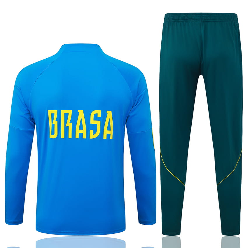 Survetement Bresil Training 2026 2027 Bleu Ciel (4)