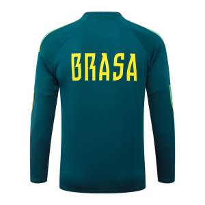 Survetement Bresil Training 2026 2027 Vert Foncé (3)