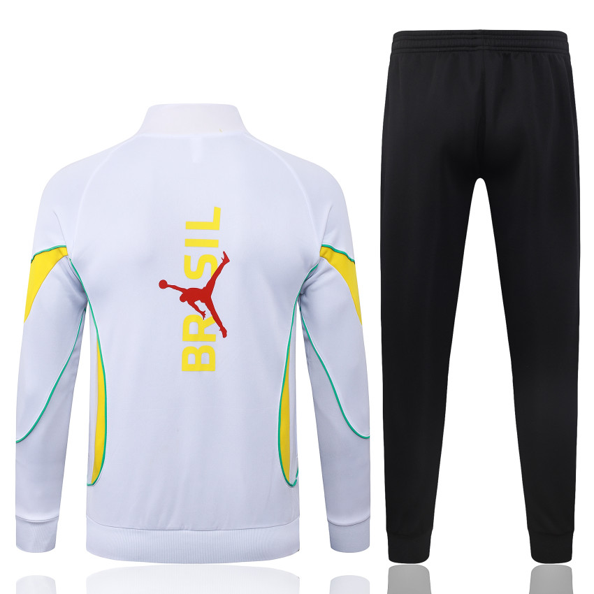 Survetement Bresil Veste 2026 2027 Blanc (2)
