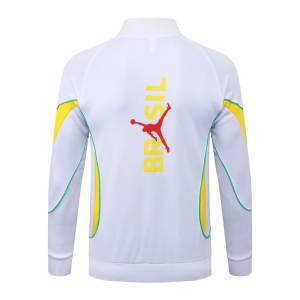 Survetement Bresil Veste 2026 2027 Blanc (3)