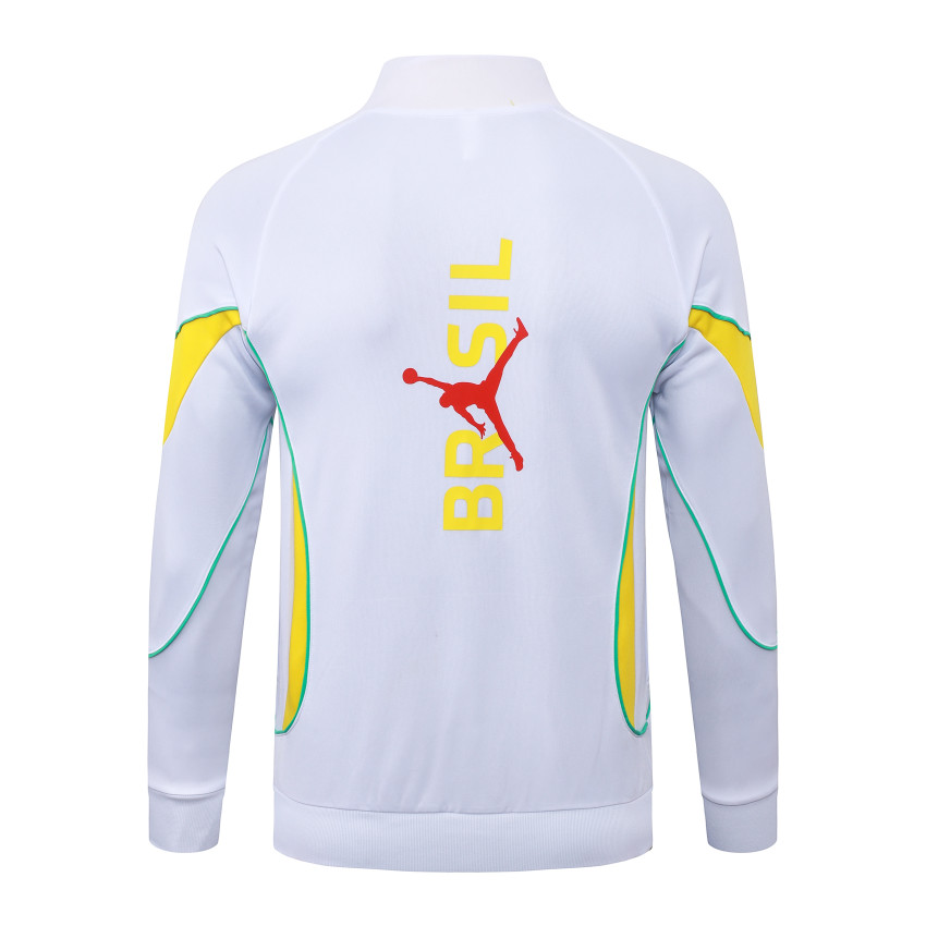 Survetement Bresil Veste 2026 2027 Blanc (3)