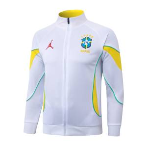 Survetement Bresil Veste 2026 2027 Blanc (4)