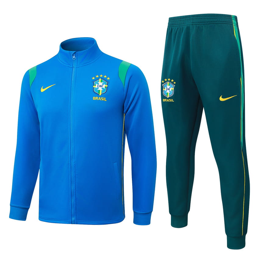 Survetement Bresil Veste 2026 2027 Bleu Ciel (1)