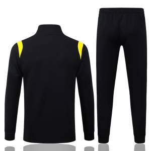 Survetement Bresil Veste 2026 2027 Noir Jaune (4)