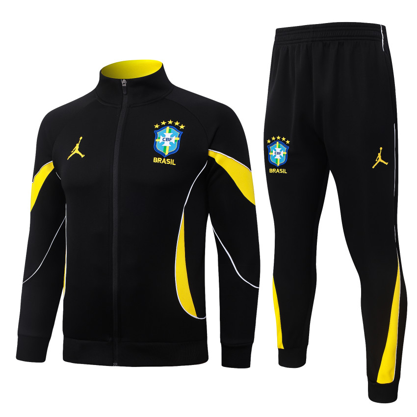 Survetement Bresil Veste 2026 2027 Noir Nuit (1)