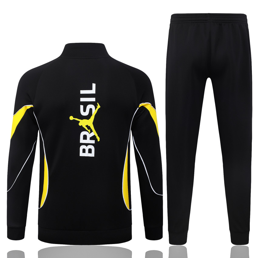 Survetement Bresil Veste 2026 2027 Noir Nuit (2)