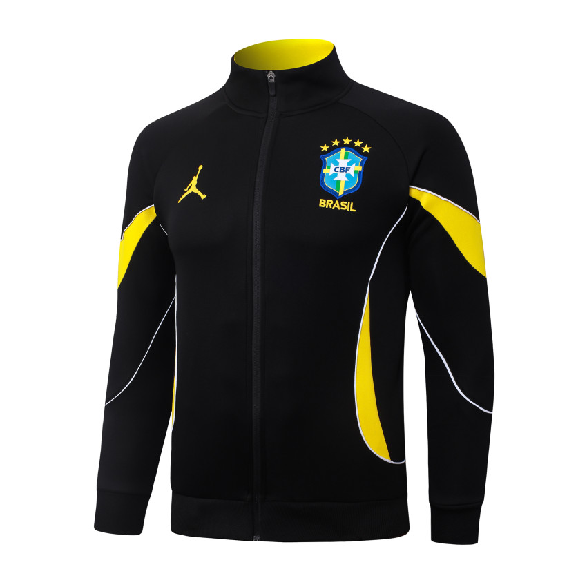 Survetement Bresil Veste 2026 2027 Noir Nuit (4)