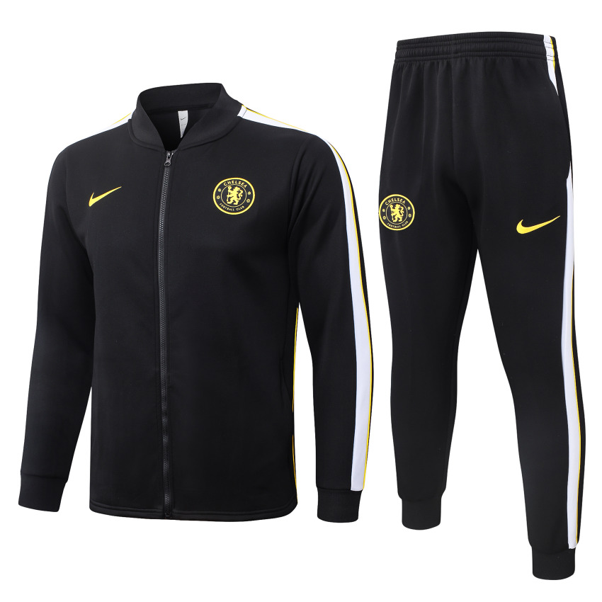 Survetement Chelsea Veste 2026 2027 Noir Nuit (1) Survetement Chelsea Veste 2026 2027 Noir Nuit (1)
