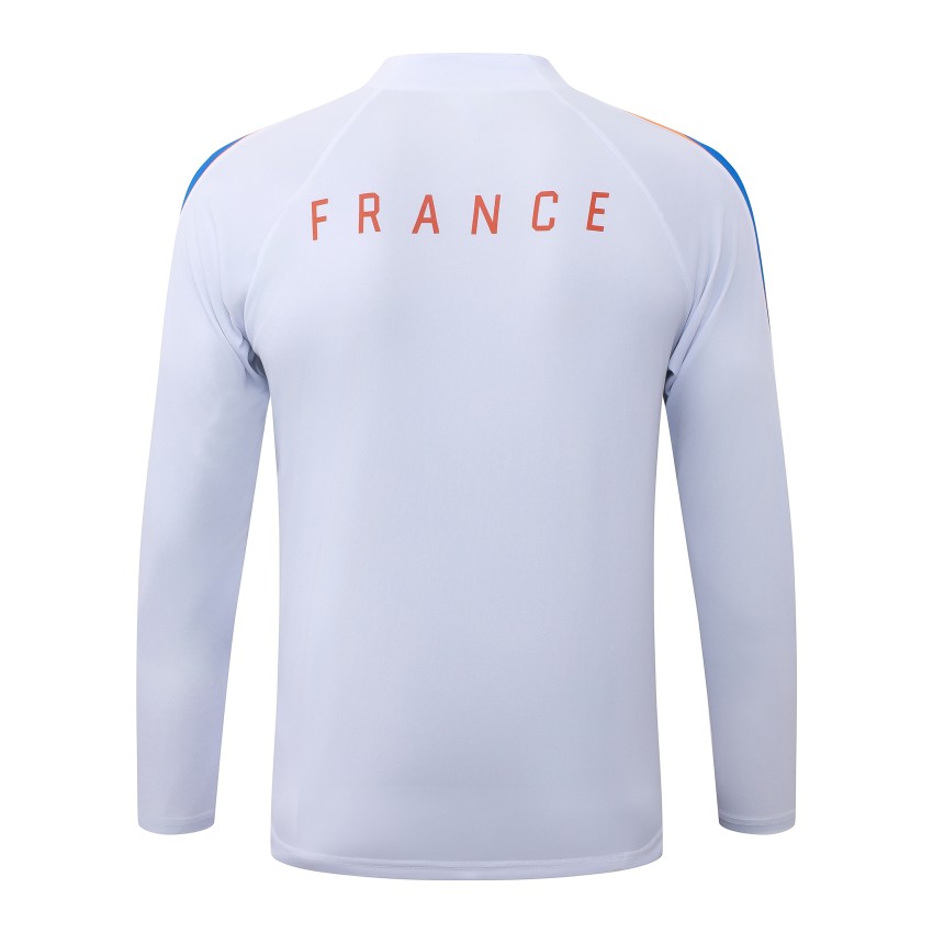 Survetement Equipe de France Training 2026 2027 Blanc (3)