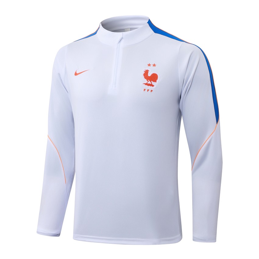 Survetement Equipe de France Training 2026 2027 Blanc (4)